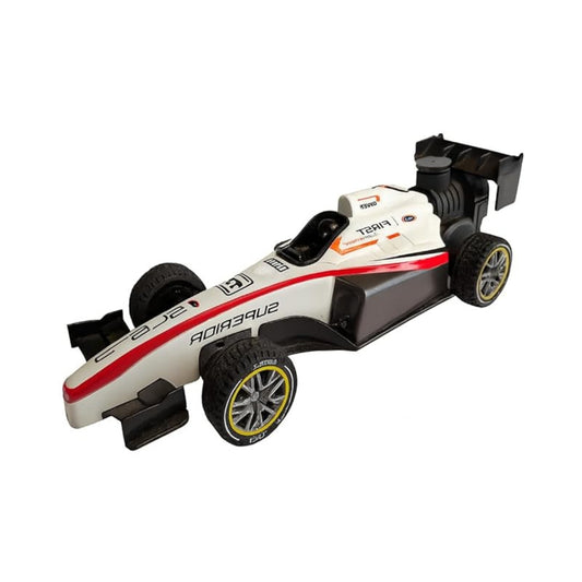 RC Speed Formula F1 Car, 1:14 Scale, Remote Control, Rechargeable, with Smoke Spray, Realistic Sound & Light