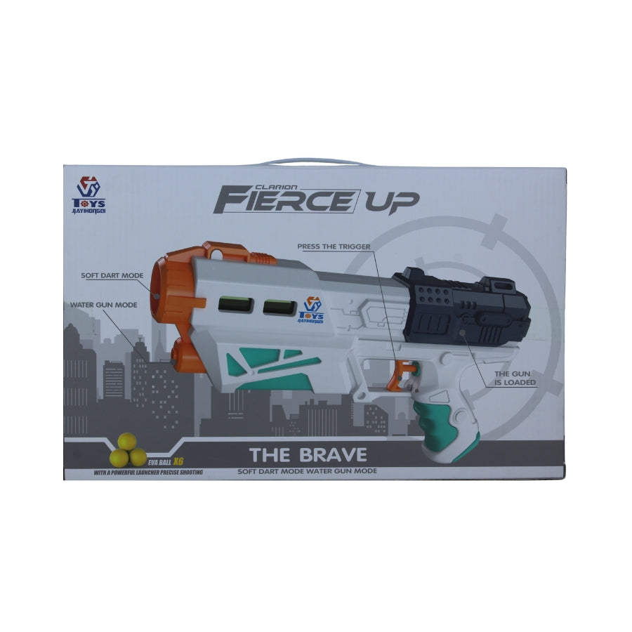 2in1 Soft Ball +Water Toy Gun