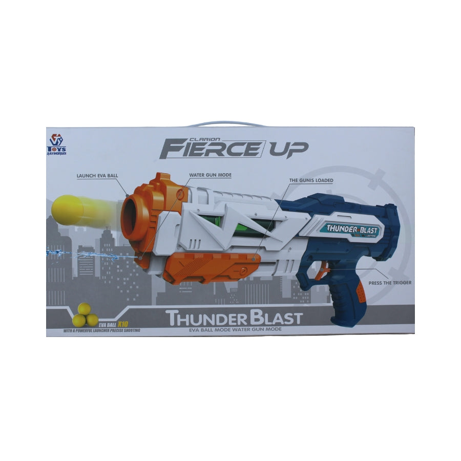 2in1 Soft Ball +Water Toy Gun