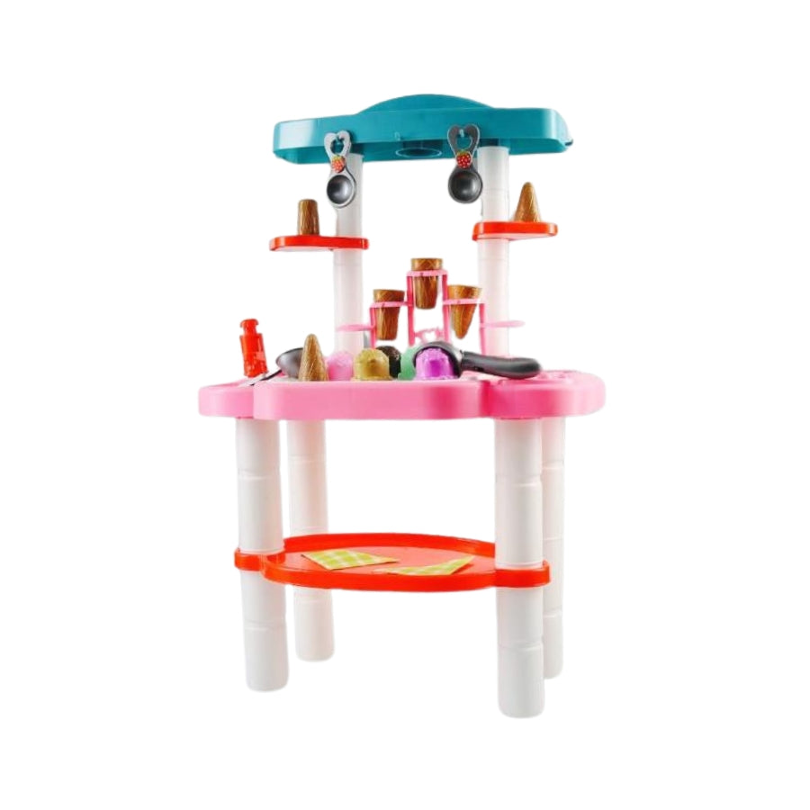 Dessert Shop Play Set - Ice Cream Parlor Station for Kids