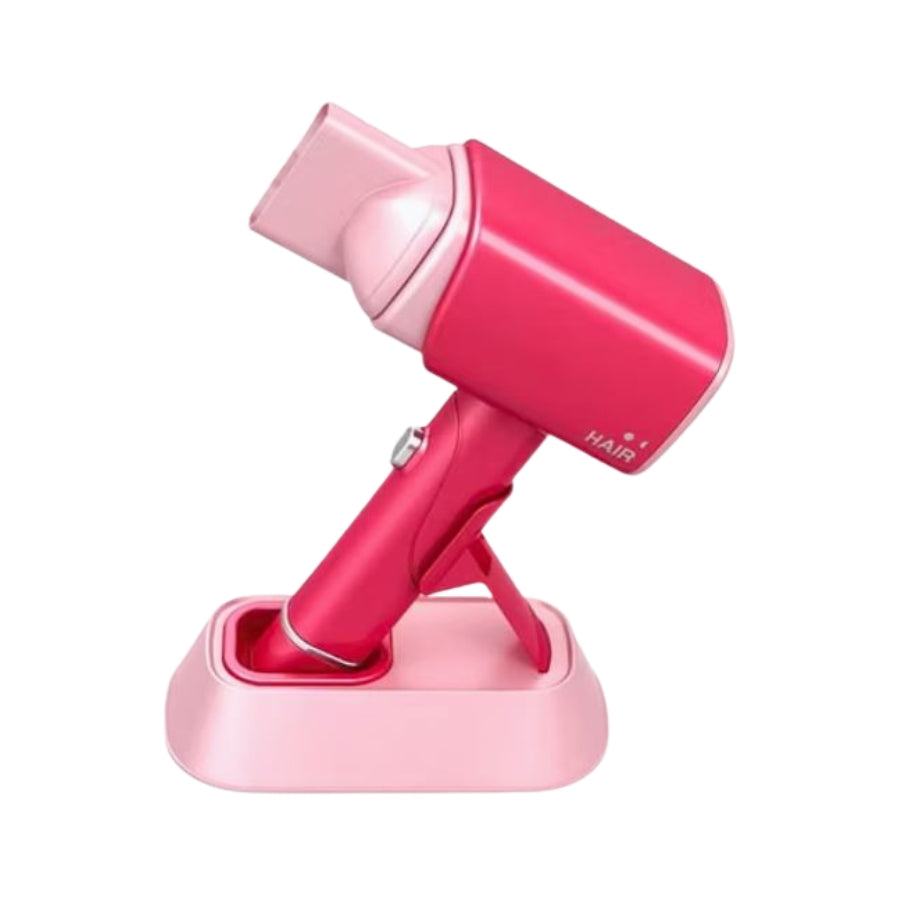 13 Pcs - Pretend Play Hair Salon Set for Girls with Functional Hairdryer