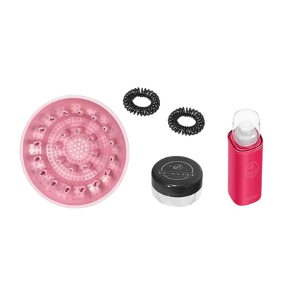 13 Pcs - Pretend Play Hair Salon Set for Girls with Functional Hairdryer