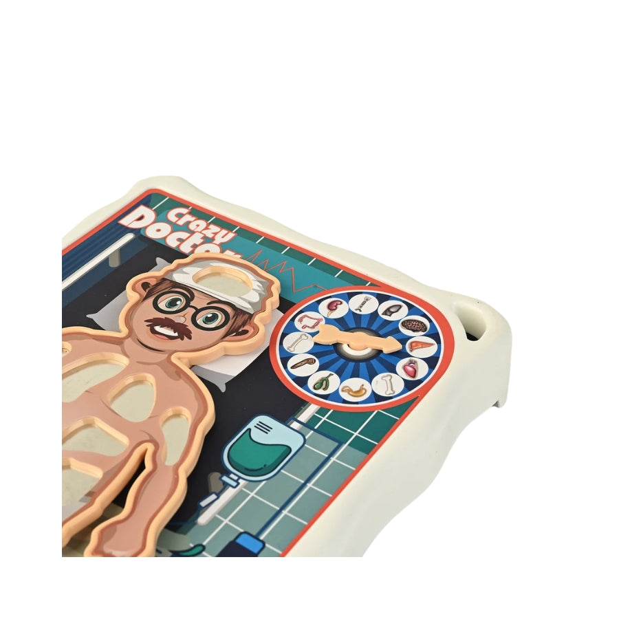 Crazy Doctor Operation Board Game - Remove the Objects Get the Buzzer