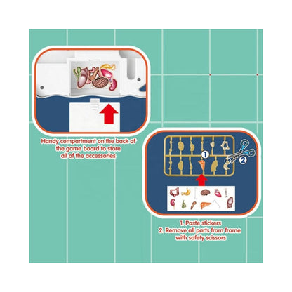 Crazy Doctor Operation Board Game - Remove the Objects Get the Buzzer