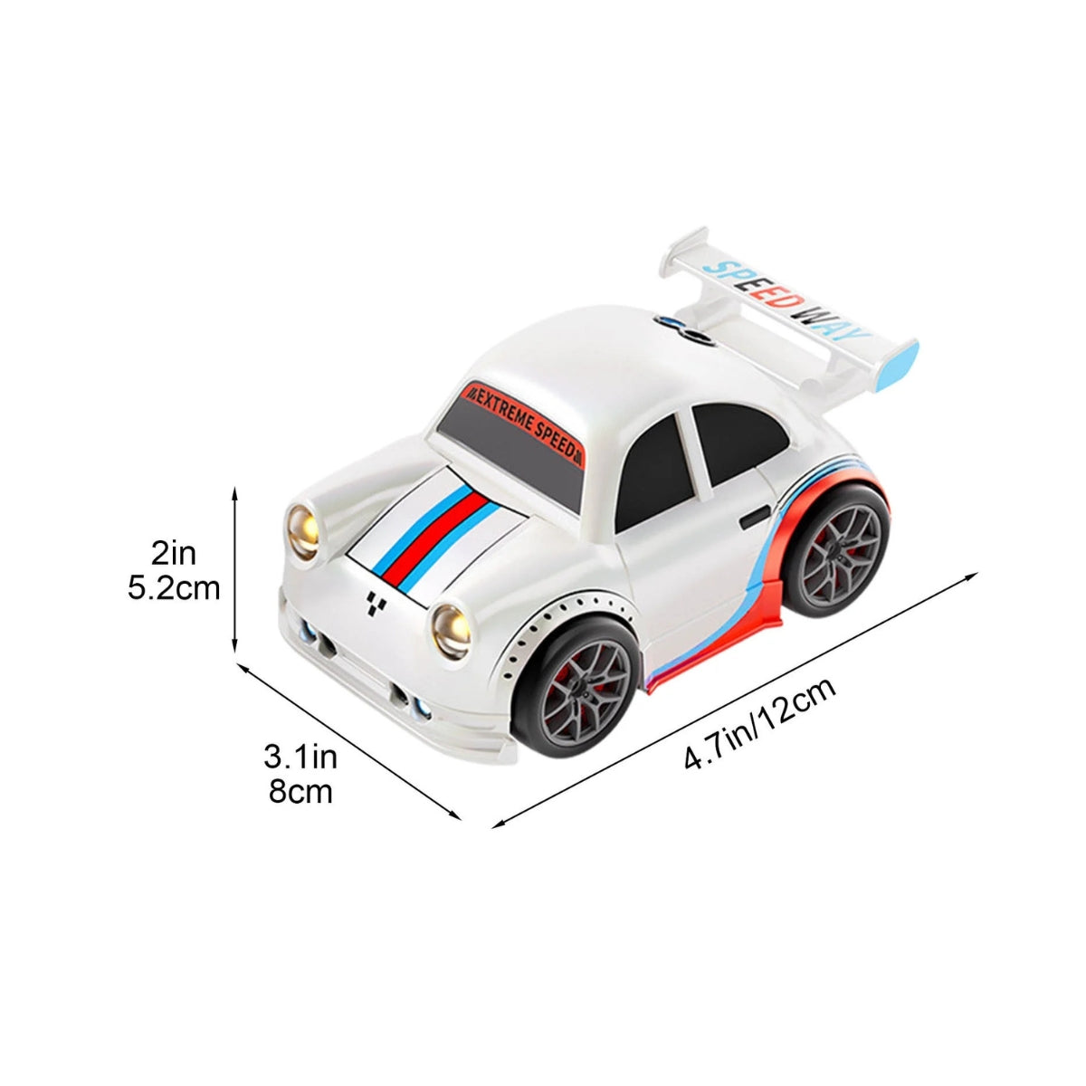 4WD Mini Remote Controlled Drift Stunt Car – 360° Spin, Lights, Music, & Sensor-Controlled