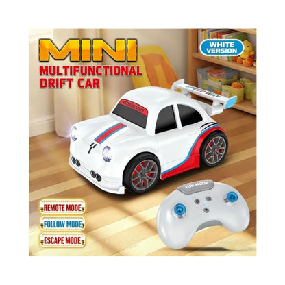 4WD Mini Remote Controlled Drift Stunt Car – 360° Spin, Lights, Music, & Sensor-Controlled