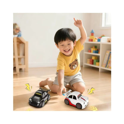 4WD Mini Remote Controlled Drift Stunt Car – 360° Spin, Lights, Music, & Sensor-Controlled