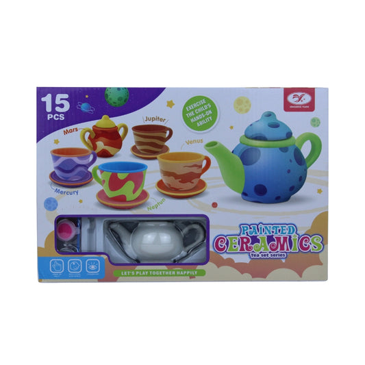Paint-Your-Own Ceramic Tea Set