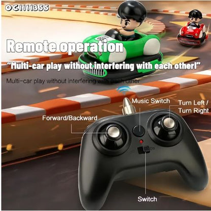 2 Player - RC Ejection Bumper Car- Fun Interactive Game