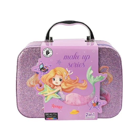 Dreamy Princess Kids Makeup Kit with Shiny Carry Case