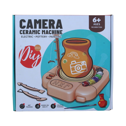 DIY Electric Pottery Wheel &amp; Painting Set