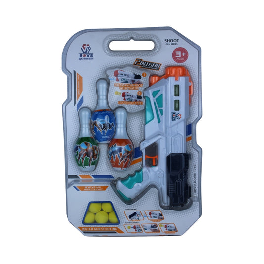 2in1 Soft Ball +Water Toy Gun
